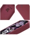 Silikonowe etui Bizon Soft Case do Apple iPhone 17 ciemnofioletowe
