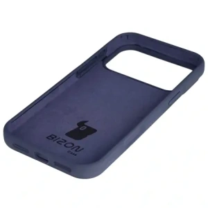 Silikonowe etui Bizon Soft Case do Apple iPhone 17 Pro Max ciemnoniebieskie