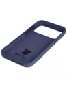 Silikonowe etui Bizon Soft Case do Apple iPhone 17 Pro Max ciemnoniebieskie