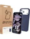 Silikonowe etui Bizon Soft Case do Apple iPhone 17 Pro Max ciemnoniebieskie
