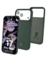 Silikonowe etui Bizon Soft Case do Apple iPhone 17 Pro Max ciemnozielone