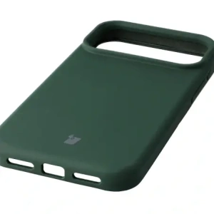 Silikonowe etui Bizon Soft Case do Apple iPhone 17 Pro Max ciemnozielone