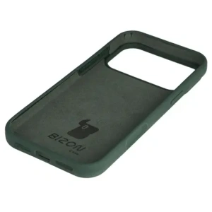 Silikonowe etui Bizon Soft Case do Apple iPhone 17 Pro Max ciemnozielone
