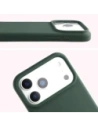 Silikonowe etui Bizon Soft Case do Apple iPhone 17 Pro Max ciemnozielone