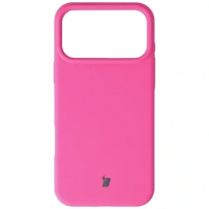 Silikonowe etui Bizon Soft Case do Apple iPhone 17 Pro Max fuksja