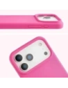 Silikonowe etui Bizon Soft Case do Apple iPhone 17 Pro Max fuksja