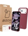 Silikonowe etui Bizon Soft Case do Apple iPhone 17 Pro Max ciemnofioletowe