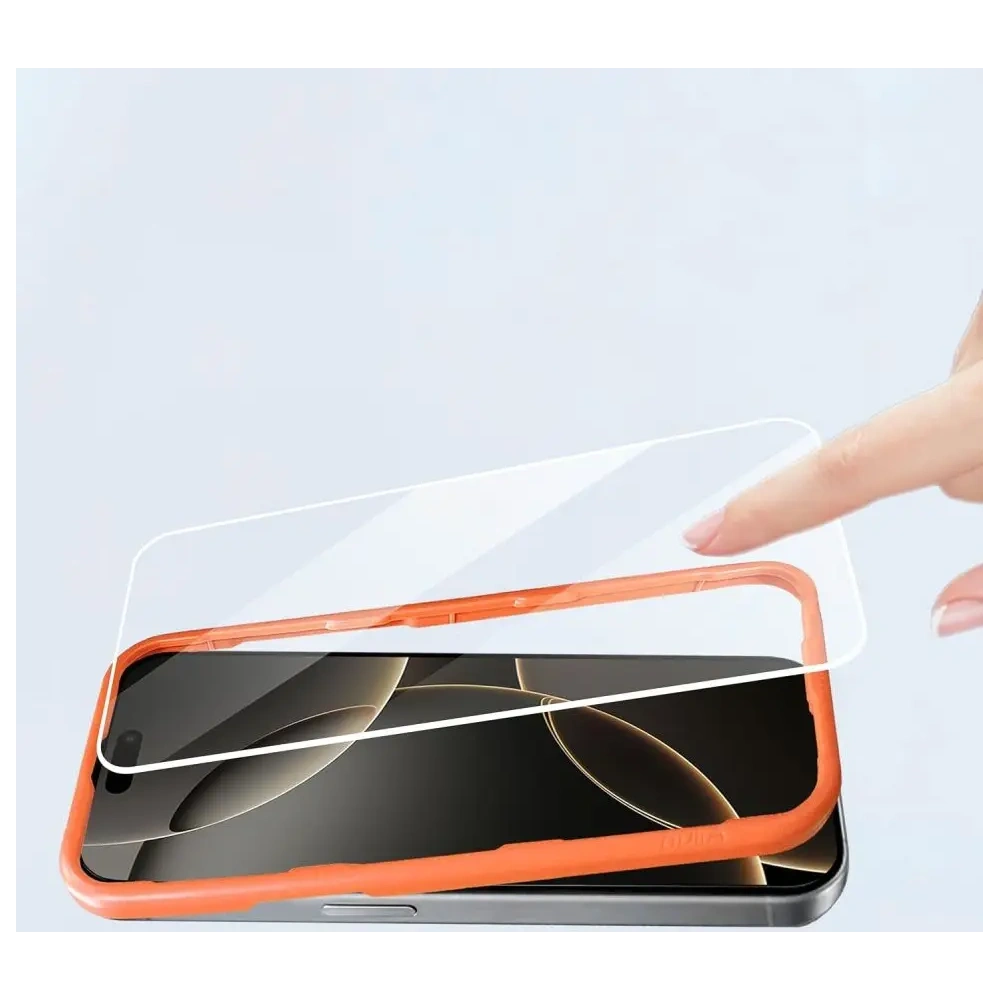 Szkło hartowane Tech-Protect Easy Set+ do Apple iPhone 16 Pro Max / 17 Pro Max Clear [3 PACK]