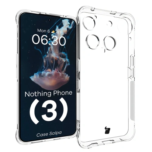 Elastyczne etui Bizon Case Salpa do Nothing Phone (3) przezroczyste