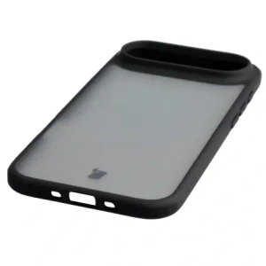 Etui Bizon Case Angelo do Apple iPhone 17 Air przydymione z czarną ramką