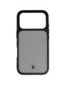 Etui Bizon Case Angelo do Apple iPhone 17 Pro przydymione z czarną ramką