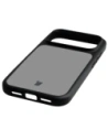 Etui Bizon Case Angelo do Apple iPhone 17 Pro przydymione z czarną ramką