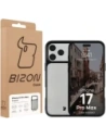 Etui Bizon Case Angelo do Apple iPhone 17 Pro Max przydymione z czarną ramką
