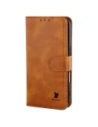 Etui z klapką Bizon Case Pocket do Apple iPhone 17 brązowe