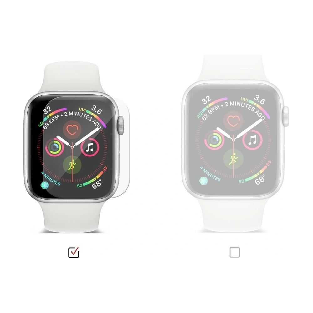 Hurtownia GSM - Antibakteriální fólie Ringke Easy Flex Apple Watch 4/5/6/7/SE/8/9 40/41MM [3 PACK] - RGK1215 - {ean13} - Hurt