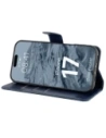 Etui z klapką Bizon Case Pocket do Apple iPhone 17 granatowe