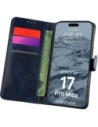 Etui z klapką Bizon Case Pocket do Apple iPhone 17 Pro Max granatowe