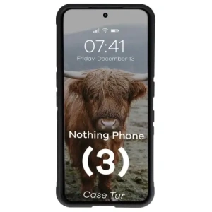 Pancerne etui Bizon Case Tur do Nothing Phone (3) czarne