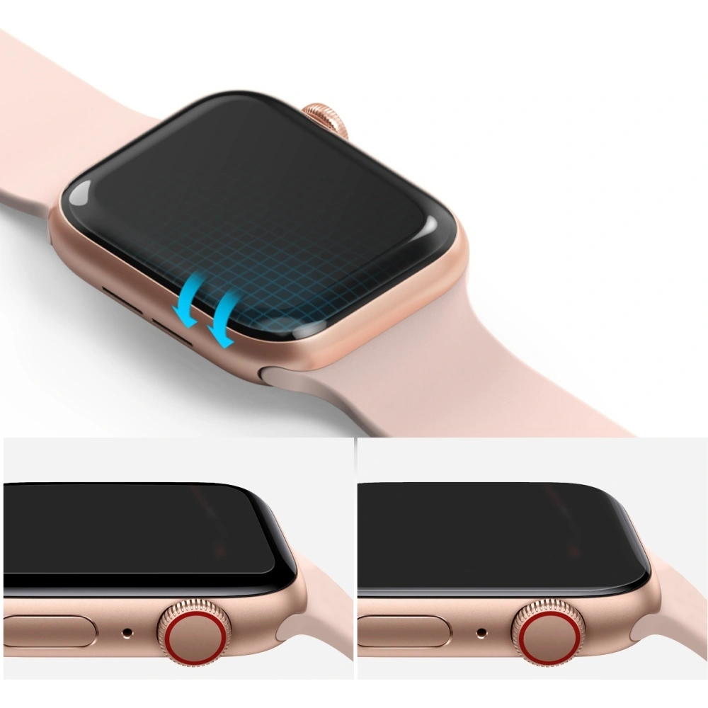 Wholesale Antibacterial film Ringke Easy Flex Apple Watch 4/5/6/7/8/9/SE 44/45mm [3 PACK] - RGK1216 - {ean13} - Hurt