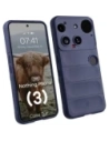 Pancerne etui Bizon Case Tur do Nothing Phone (3) granatowe