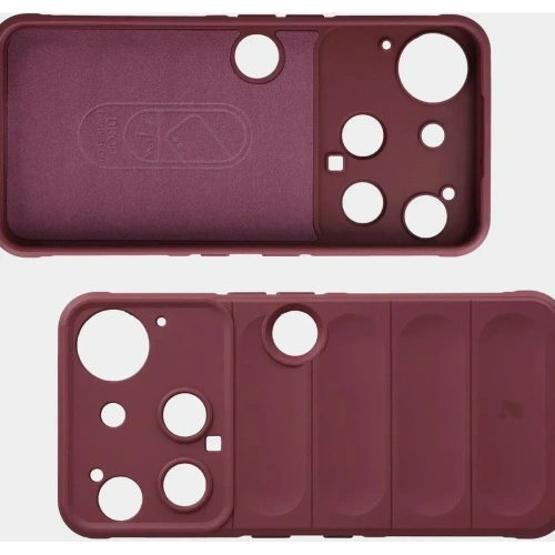 Pancerne etui Bizon Case Tur do Nothing Phone (3) burgundowe