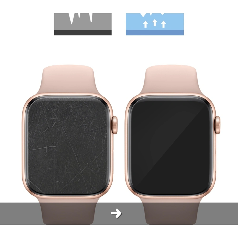 Wholesale Antibacterial film Ringke Easy Flex Apple Watch 4/5/6/7/8/9/SE 44/45mm [3 PACK] - RGK1216 - {ean13} - Hurt