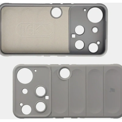 Pancerne etui Bizon Case Tur do Nothing Phone (3) jasnoszare