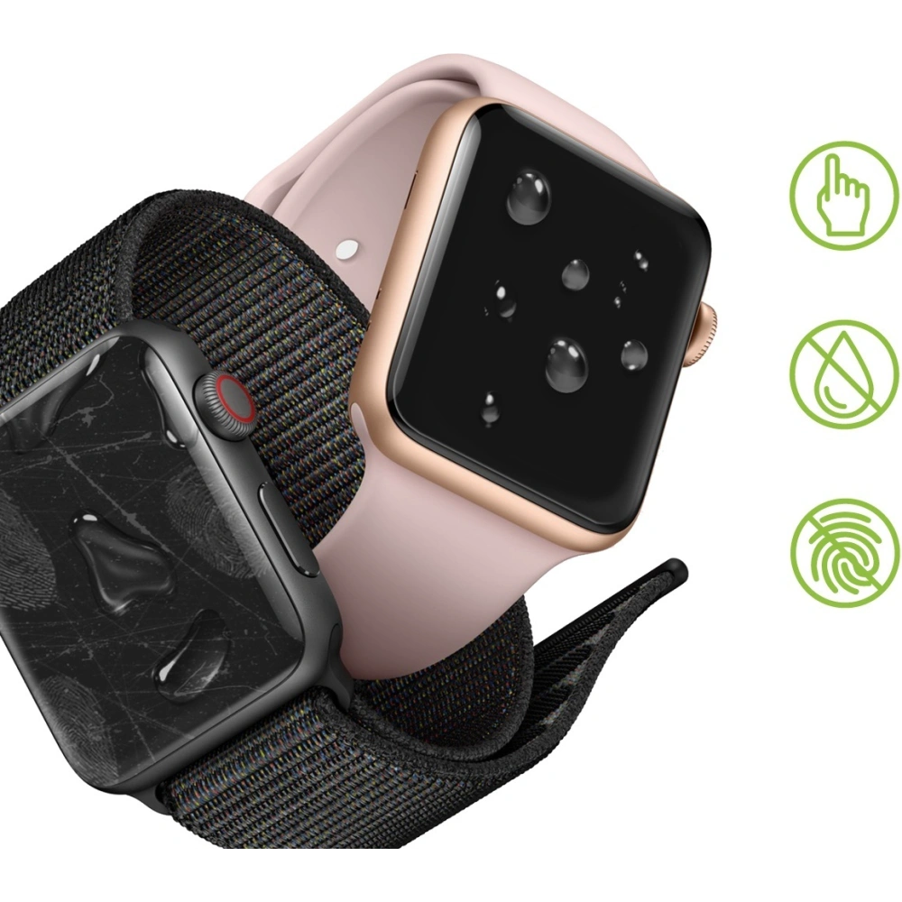 Wholesale Antibacterial film Ringke Easy Flex Apple Watch 4/5/6/7/8/9/SE 44/45mm [3 PACK] - RGK1216 - {ean13} - Hurt