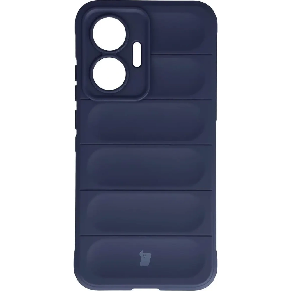Pancerne etui Bizon Case Tur do Xiaomi POCO F7 granatowe
