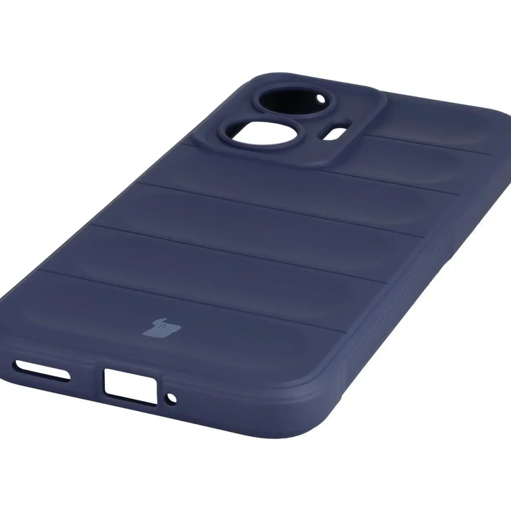 Pancerne etui Bizon Case Tur do Xiaomi POCO F7 granatowe