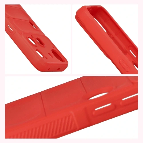 Pancerne etui Bizon Case Tur do Nothing Phone (3) czerwone