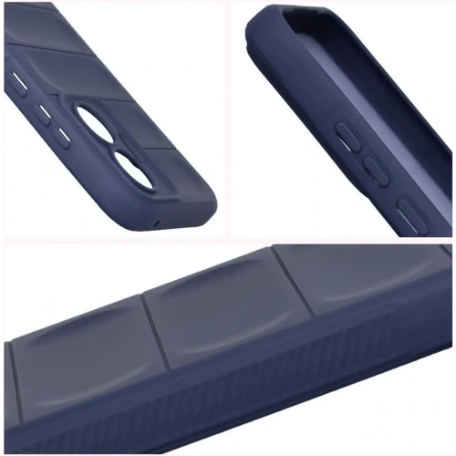 Pancerne etui Bizon Case Tur do Xiaomi POCO F7 granatowe