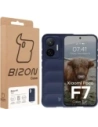 Pancerne etui Bizon Case Tur do Xiaomi POCO F7 granatowe