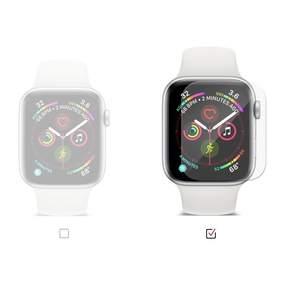 Wholesale Antibacterial film Ringke Easy Flex Apple Watch 4/5/6/7/8/9/SE 44/45mm [3 PACK] - RGK1216 - {ean13} - Hurt