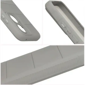 Pancerne etui Bizon Case Tur do Xiaomi POCO F7 jasnoszare