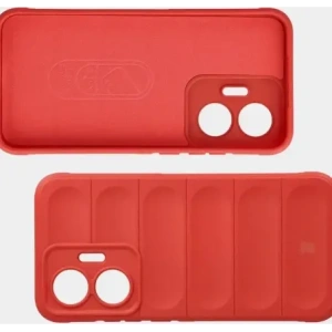 Pancerne etui Bizon Case Tur do Xiaomi POCO F7 czerwone