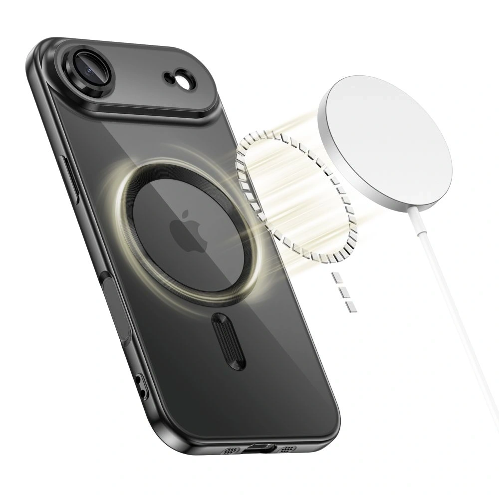 Etui Tech-Protect MagFlex MagSafe do Apple iPhone Air Shiny Black