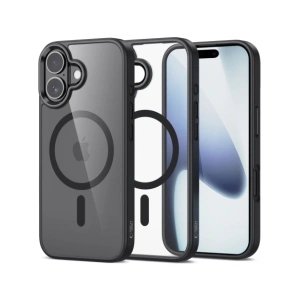 Etui Tech-Protect MagMat MagSafe do Apple iPhone 17 Black/clear