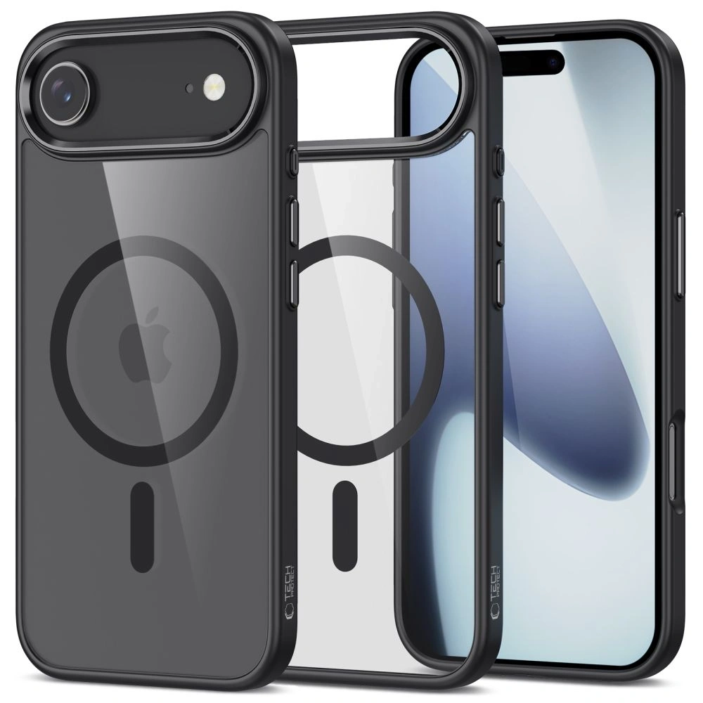 Etui Tech-Protect MagMat MagSafe do Apple iPhone 17 Air Black/clear