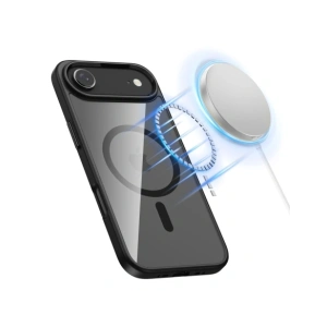 Etui Tech-Protect MagMat MagSafe do Apple iPhone Air Black/clear