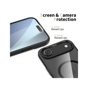 Etui Tech-Protect MagMat MagSafe do Apple iPhone Air Black/clear