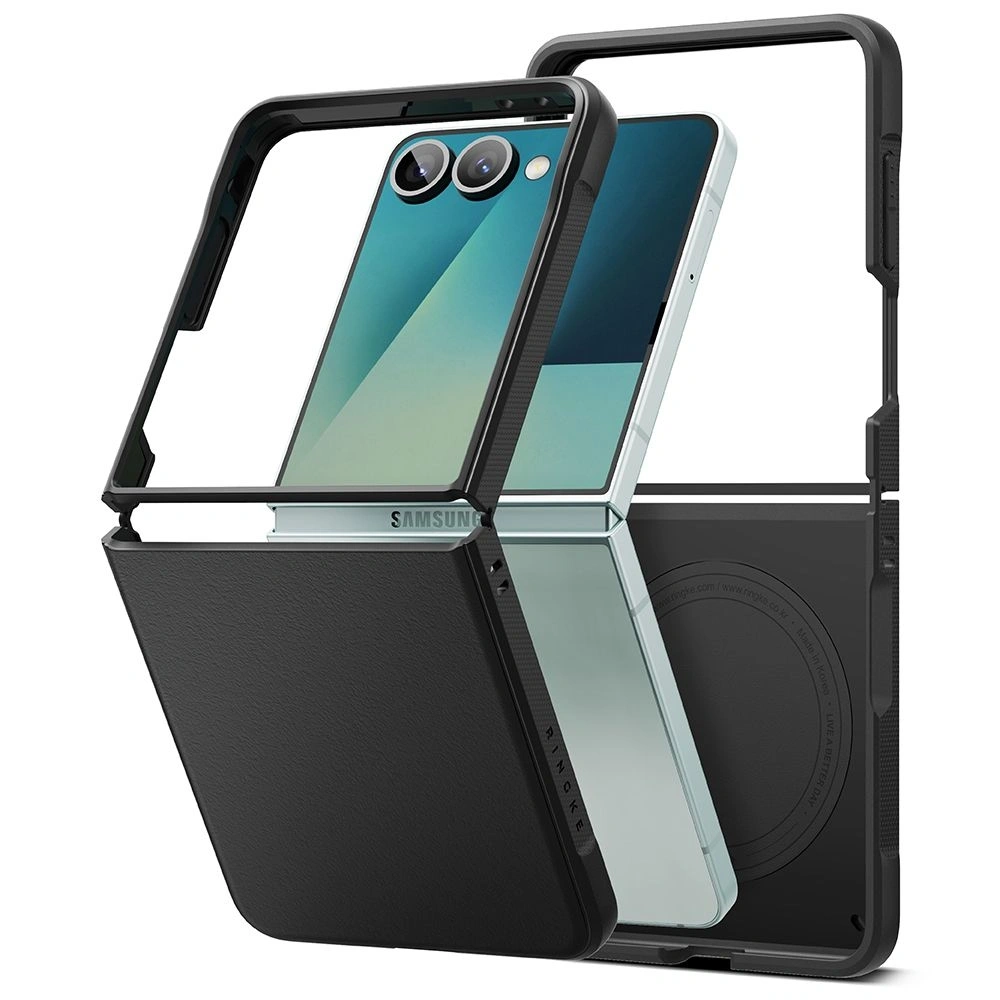 Etui Ringke Onyx Magnetic MagSafe do Samsung Galaxy Z Flip 7 Black