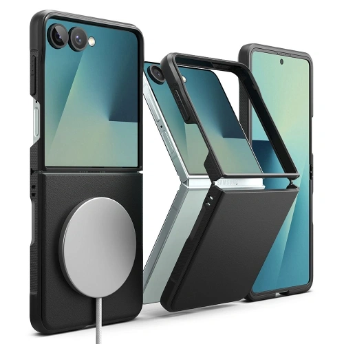 Etui Ringke Onyx Magnetic MagSafe do Samsung Galaxy Z Flip 7 Black