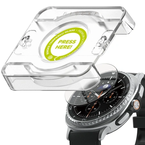 Szkło hartowane Ringke Tempered Glass Pro do Samsung Galaxy Watch 8 Classic 46mm Clear [2 PACK]
