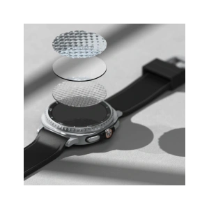 Szkło hartowane Ringke Tempered Glass Pro do Samsung Galaxy Watch 8 Classic 46mm Clear [2 PACK]