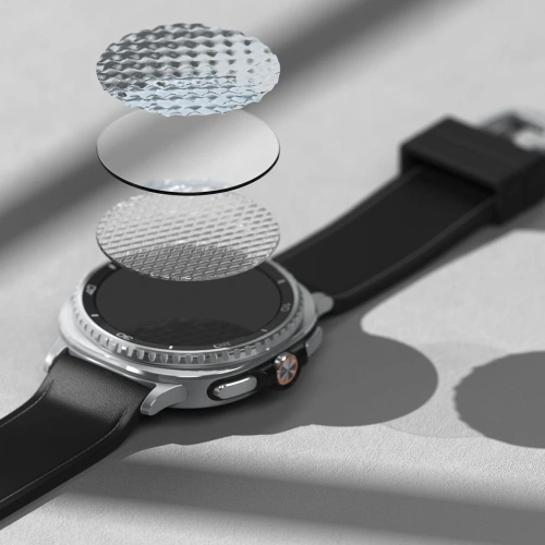 Szkło hartowane Ringke Tempered Glass Pro do Samsung Galaxy Watch 8 Classic 46mm Clear [2 PACK]