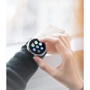 Antybakteryjna folia Samsung Galaxy Watch Active 1/2 (40mm) - Ringke Easy Flex - Home Screen