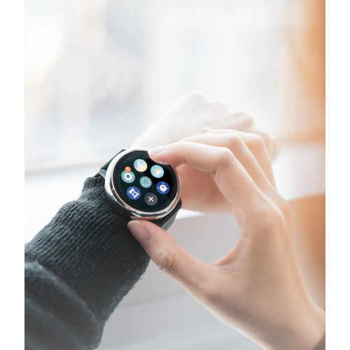 Antybakteryjna folia Samsung Galaxy Watch Active 1/2 (40mm) - Ringke Easy Flex - Home Screen