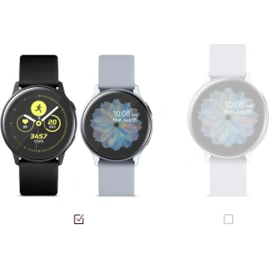 Antybakteryjna folia Samsung Galaxy Watch Active 1/2 (40mm) - Ringke Easy Flex - Home Screen