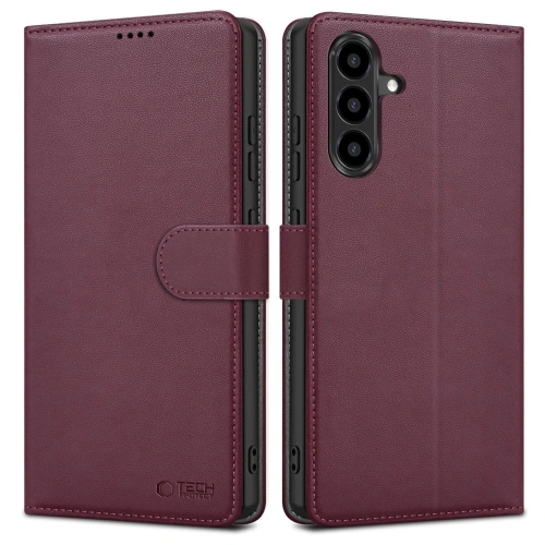 Etui z klapką Tech-Protect Wallet do Samsung Galaxy A26 5G / A17 4G / 5G Mulberry